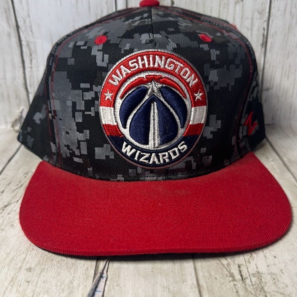Washington Wizards Zephyr Two Tone Snapback Hat - Camo